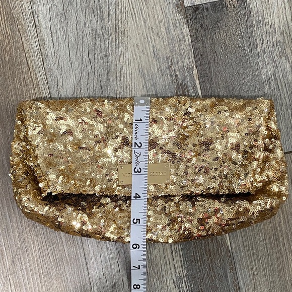 Victoria\'s Secret Sparkling Gold Clutch